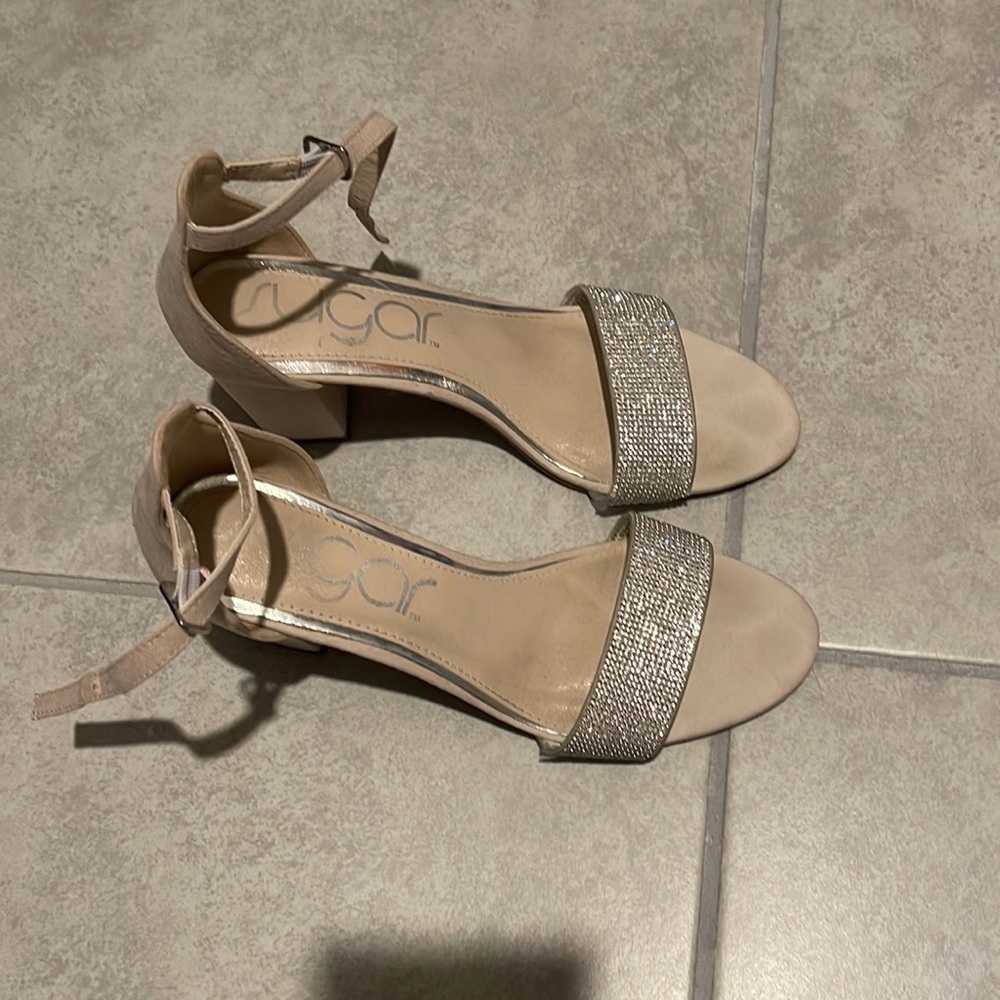 Sugar wedding heels